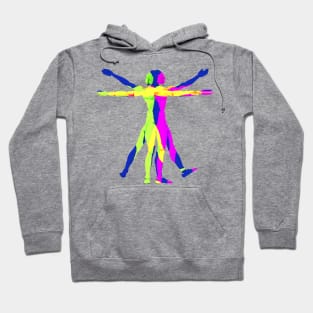 The Vitruvian Man (Bright Boy) Hoodie